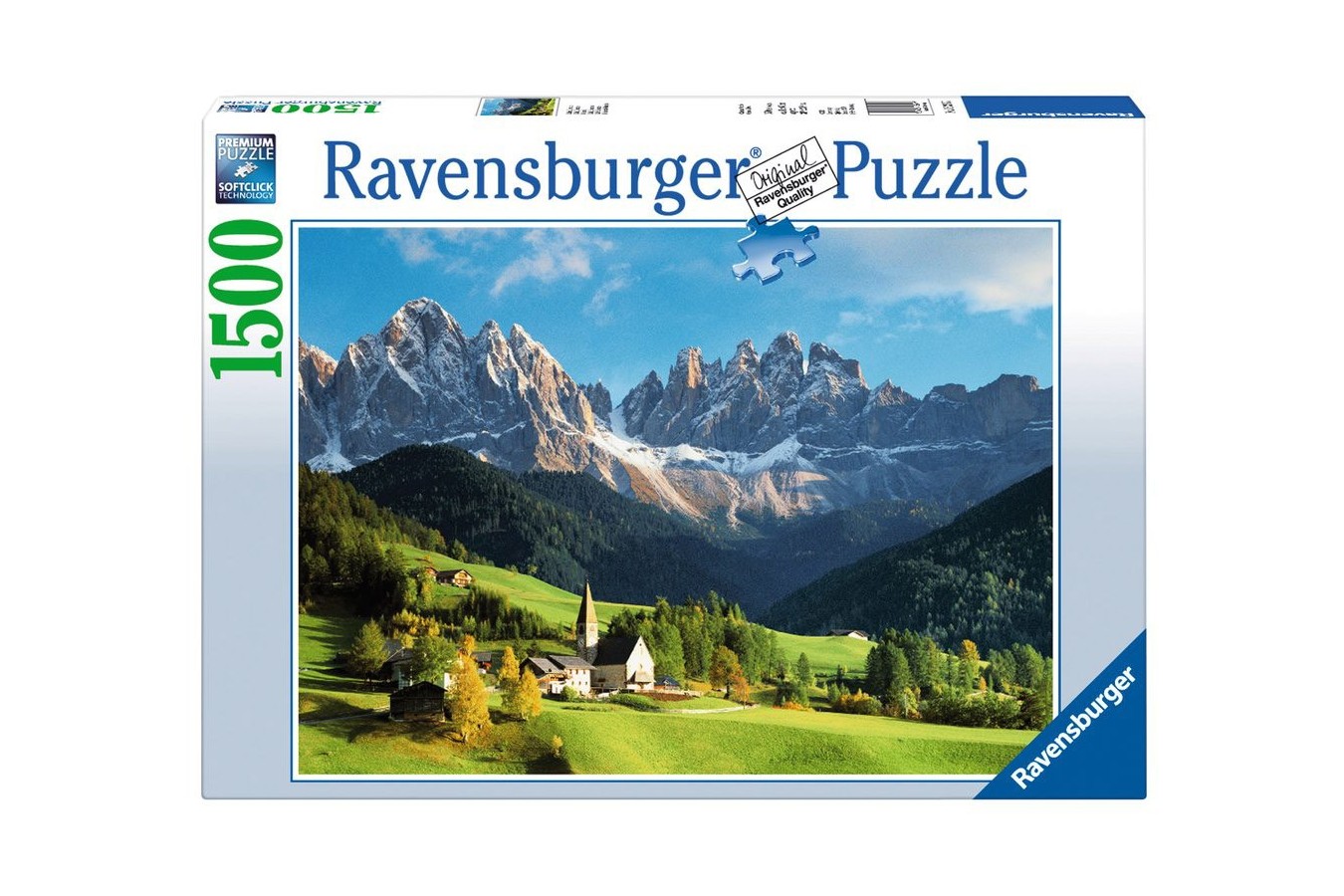 Puzzle Ravensburger - Dolomites, Italy, 1500 piese (16269)