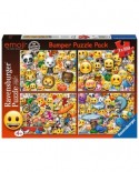 Puzzle Ravensburger - Emoji, 4x100 piese (06967)