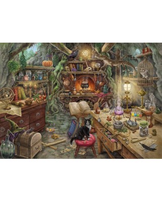 Puzzle Ravensburger - Escape Puzzle - Witch's Kitchen (in French), 759 piese (19958)