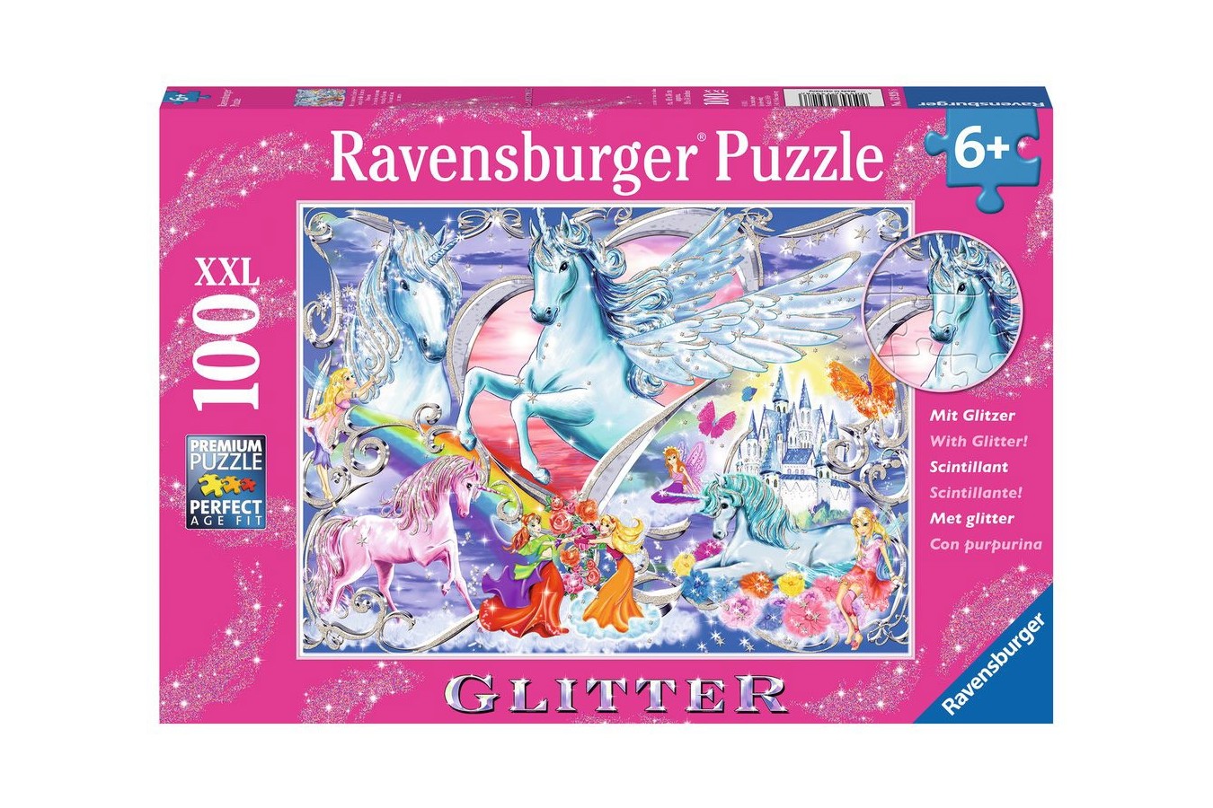 Puzzle Ravensburger - In the Fairies Wonderland, 100 piese XXL (13928)