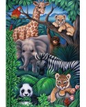 Puzzle Ravensburger - Jungle animals, 35 piese (08601)