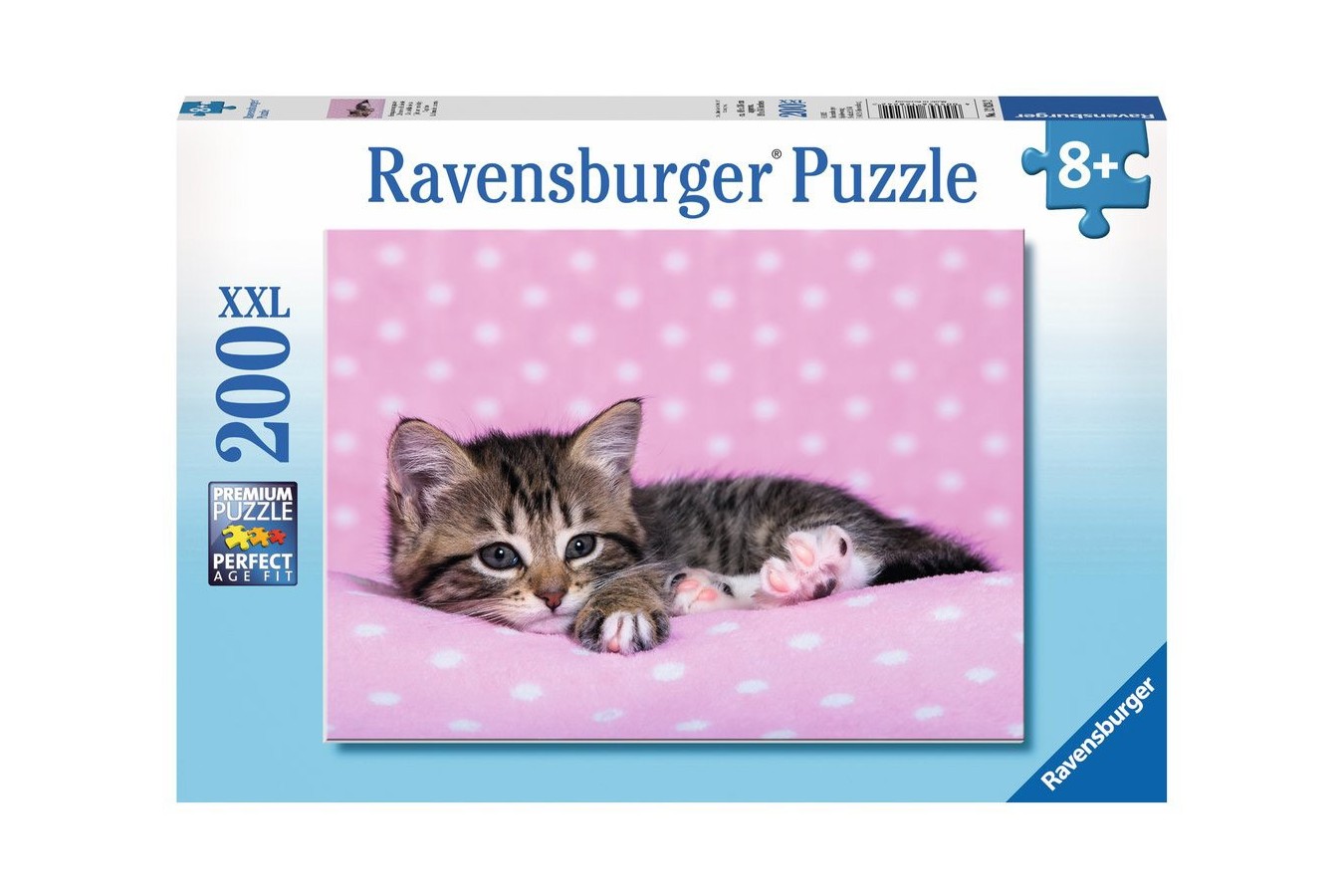 Puzzle Ravensburger - Kitten, 200 piese XXL (12824)