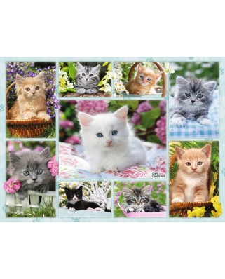 Puzzle Ravensburger - Kittens in their baskets, 500 piese (14196)