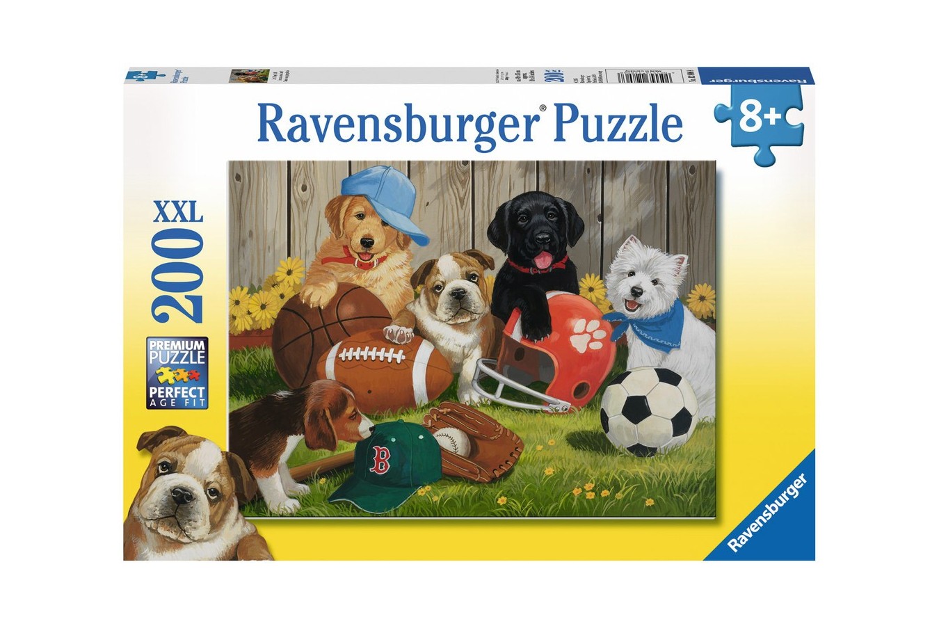 Puzzle Ravensburger - Let's Play Ball!, 200 piese XXL (12806)