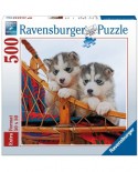 Puzzle Ravensburger - Little Husky, 500 piese (15230)