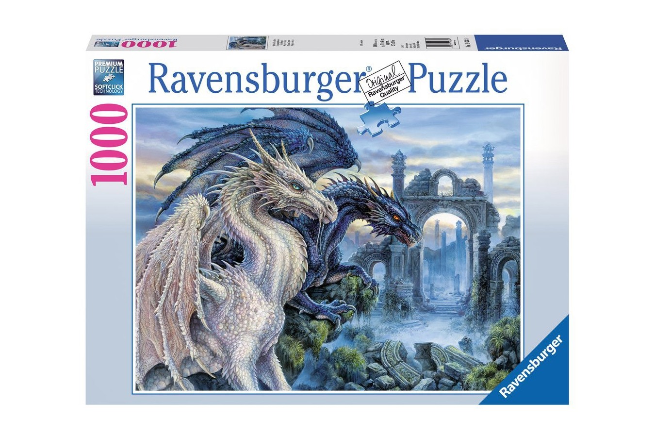 Puzzle Ravensburger - Mystic Dragon, 1000 piese (19638)