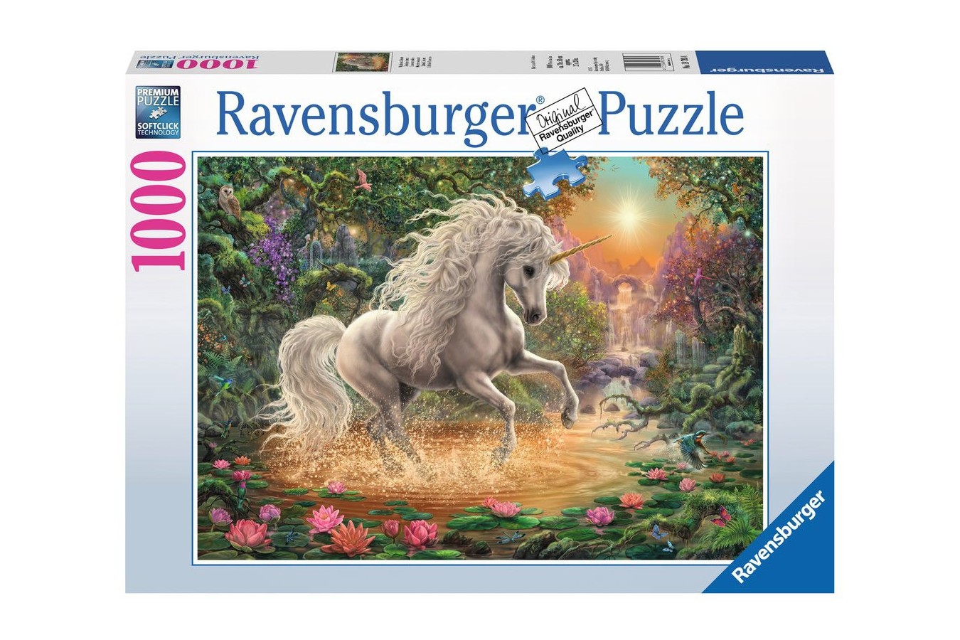 Puzzle Ravensburger - Mystical Unicorn, 1000 piese (19793)