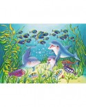 Puzzle Ravensburger - On the Seabed, 2x12 piese (07625)