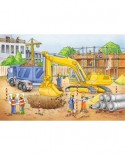 Puzzle Ravensburger - On the Work-site BTP, 2x24 piese (08899)