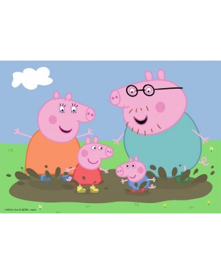 Puzzle Ravensburger - Peppa Pig, 2x24 piese (09082)