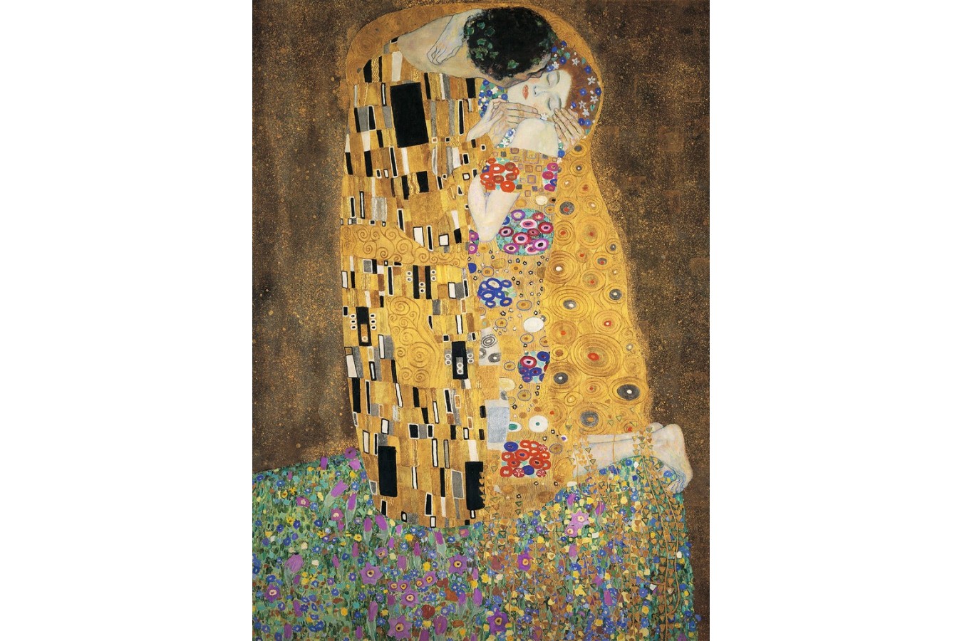 Puzzle Ravensburger - Gustav Klimt: Klimt: Sarutul, 1000 piese (19910)