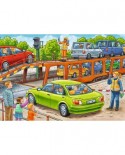 Puzzle Ravensburger - Please get in!, 2x12 piese (07611)