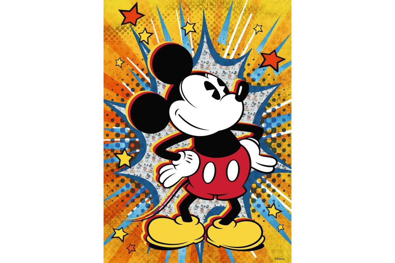 Puzzle Ravensburger - Retro Mickey, 1000 piese (15391)