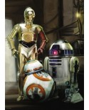 Puzzle Ravensburger - Star Wars - C3PO, R2-D2 & BB-8, 1000 piese (19779)