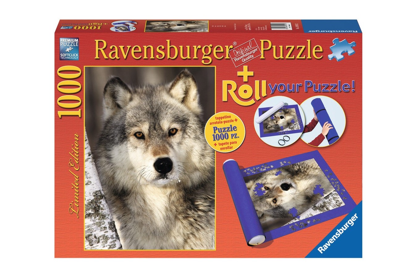 Puzzle Ravensburger - Lup, 1000 piese (19911)