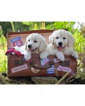 Puzzle Ravensburger - Traveling Pups, 100 piese XXL (10538)