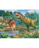 Puzzle Ravensburger - World of Dinosaurs, 100 piese XXL (13695)