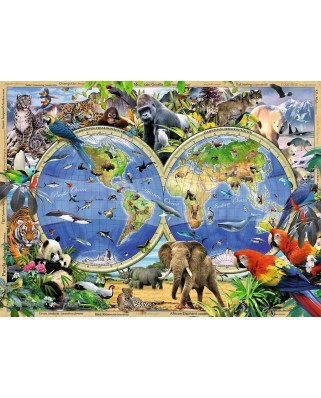 Puzzle Ravensburger - World of Wildlife, 300 piese (13173)
