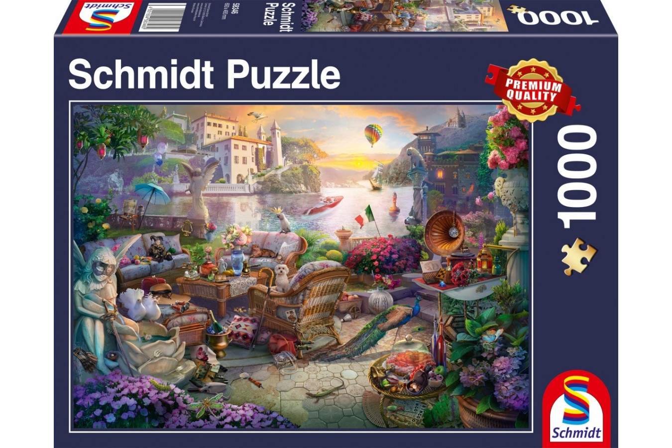 Puzzle Schmidt - Italian Terrace, 1000 piese (58346)