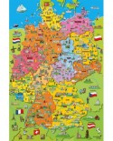 Puzzle Schmidt - Harta Desenata A Germaniei, 200 piese (56312)