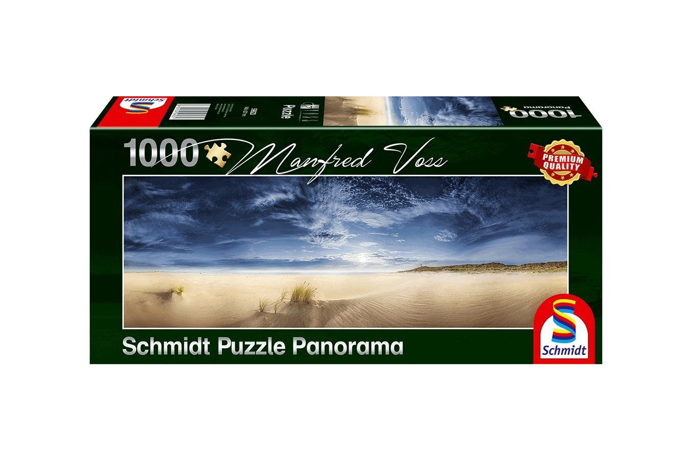 Puzzle panoramic Schmidt - Manfred Voss: Infinitive Vastness, Sylt, 1000 piese (59623)