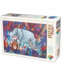 Puzzle D-Toys - Andrea Kurti: Tropical, 1000 piese (72887-04)
