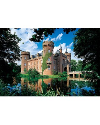 Puzzle Trefl - Moyland Castle, North Rhine Westphalia, Germany, 1500 piese (26074)