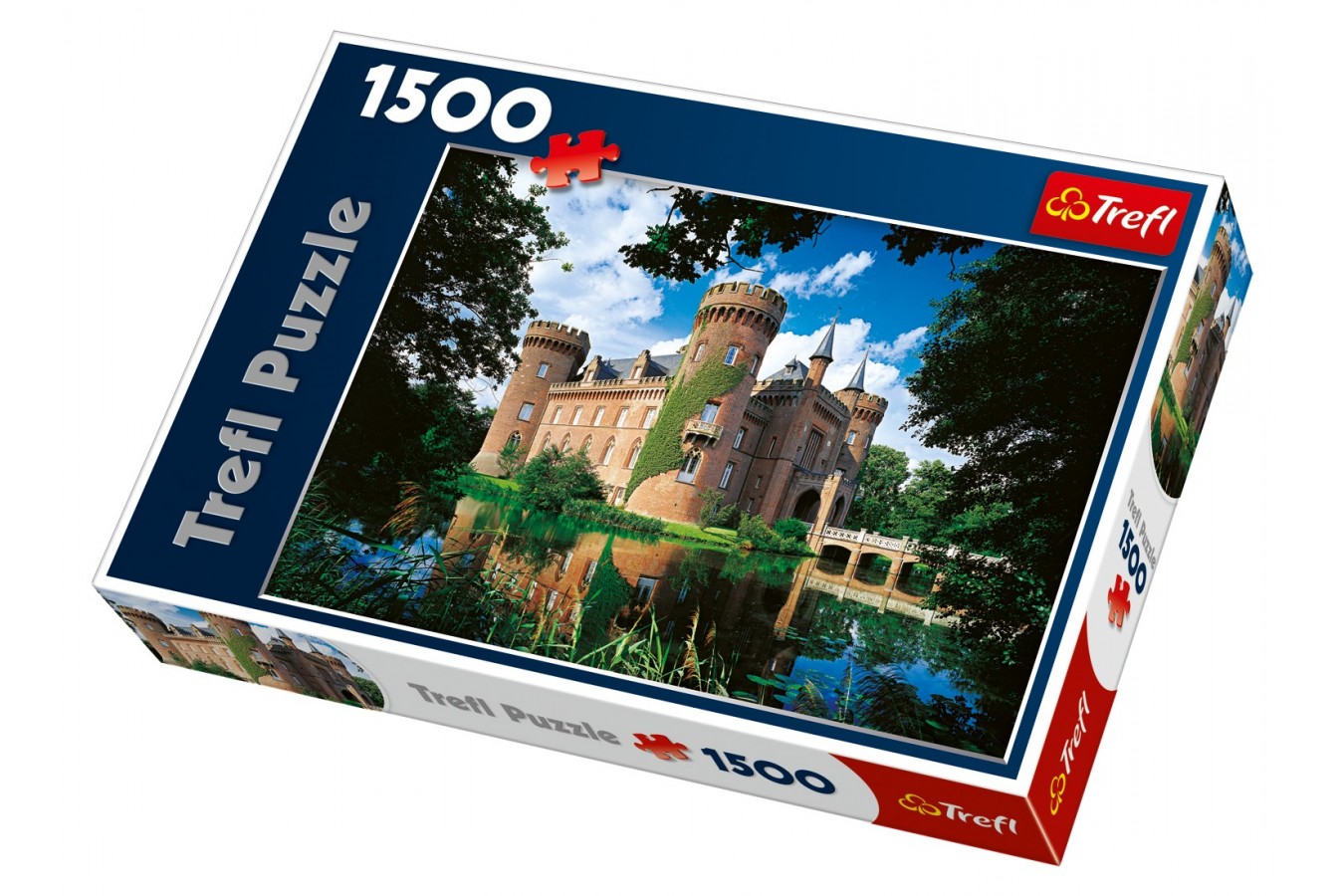 Puzzle Trefl - Moyland Castle, North Rhine Westphalia, Germany, 1500 piese (26074)