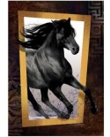 Puzzle Art Puzzle - Black Horse, 1000 piese (Art-Puzzle-4376)