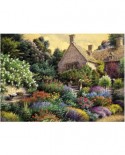 Puzzle Art Puzzle - Cottage and Colorful Garden, 1500 piese (Art-Puzzle-4541)