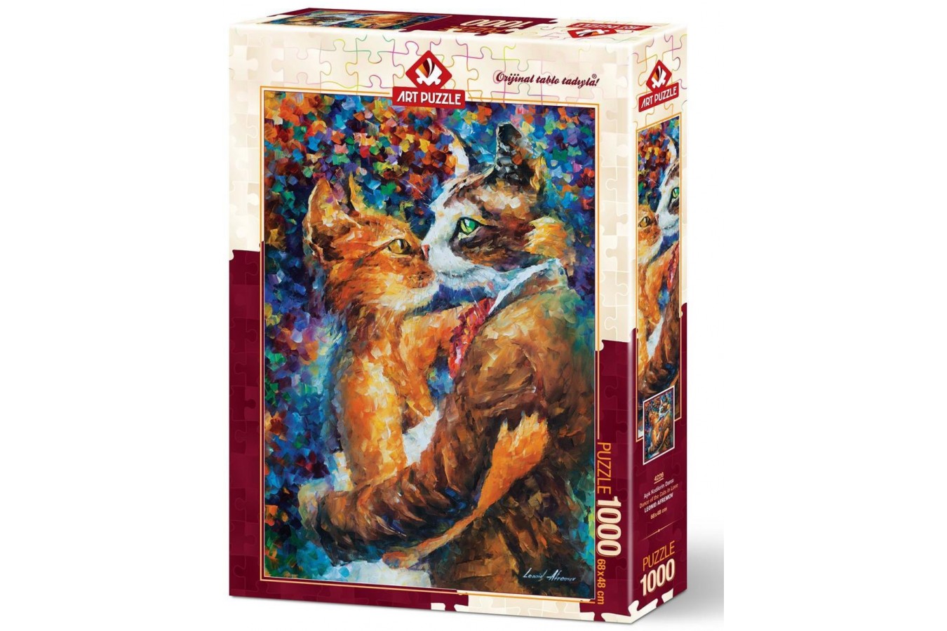 Puzzle Art Puzzle - Dance of the Cats in Love, 1000 piese (Art-Puzzle-4226)