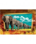 Puzzle Art Puzzle - Elephants, 1000 piese (Art-Puzzle-4373)