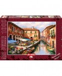 Puzzle Art Puzzle - Flower Market On The Canal, 1000 piese (Art-Puzzle-4388)