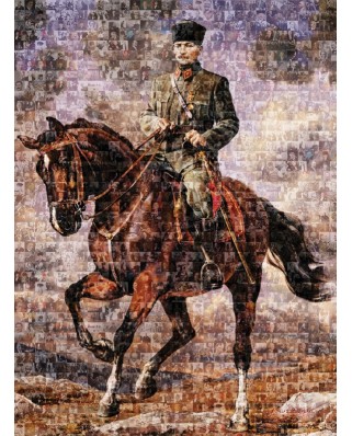 Puzzle Art Puzzle - Ghazi Mustafa Kemal Ataturk, 1000 piese (Art-Puzzle-4406)