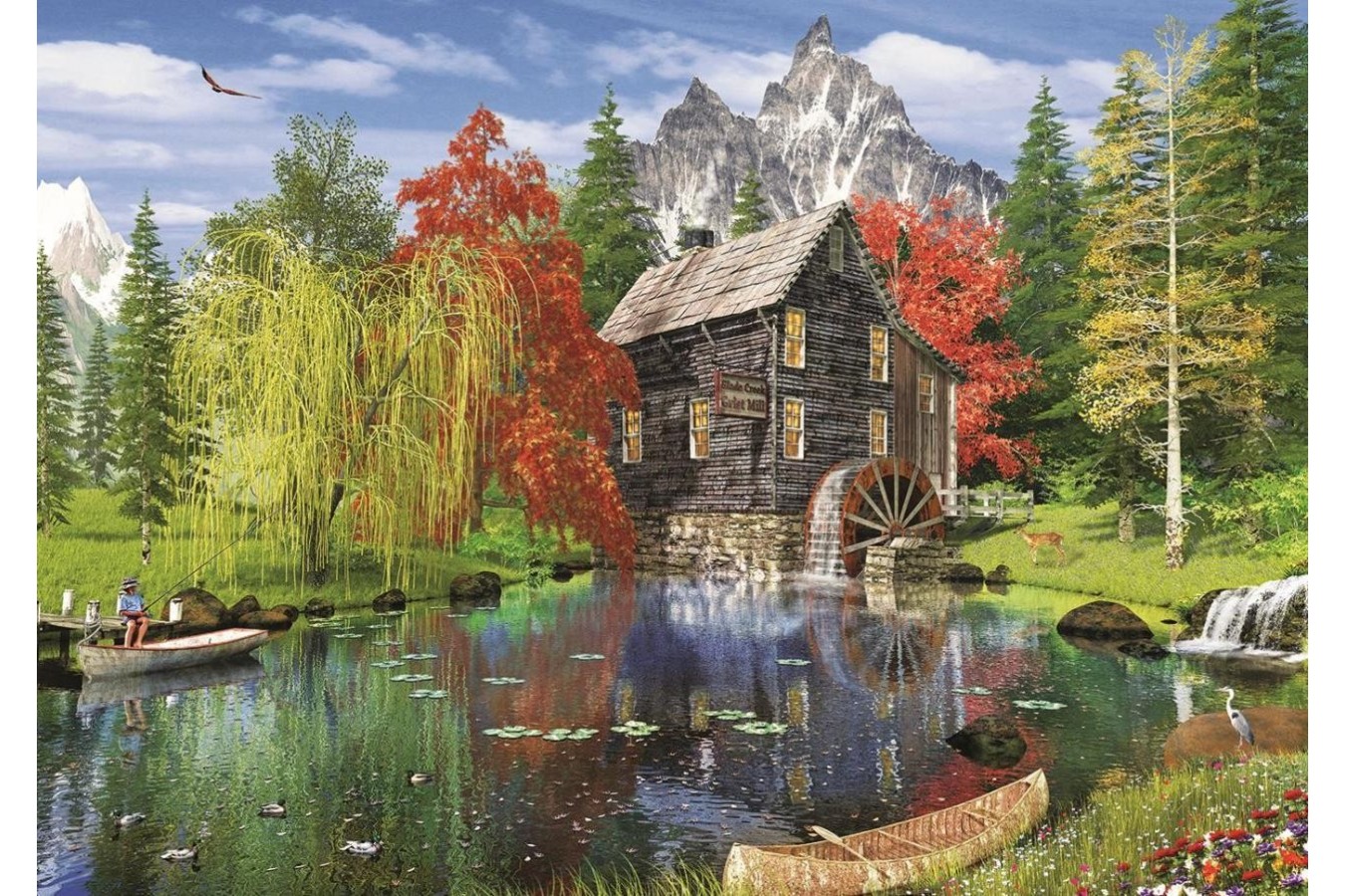 Puzzle Art Puzzle - Near the Mill, 1500 piese (Art-Puzzle-4550)