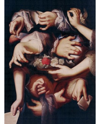 Puzzle Art Puzzle - Nicolas de Largilliere : Study of Hands, 1500 piese (Art-Puzzle-81513)