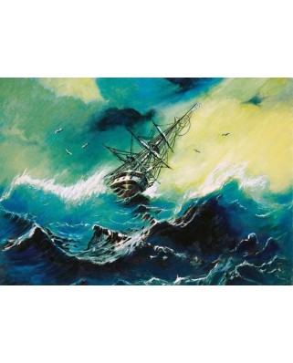Puzzle Art Puzzle - Storm at the Sea, 1000 piese (Art-Puzzle-71021)