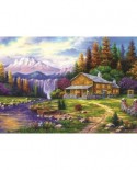 Puzzle Art Puzzle - Sunset in the Mountains, 1000 piese (Art-Puzzle-4230)