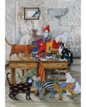 Puzzle Art Puzzle - The Colored Cats, 260 piese (Art-Puzzle-4271)