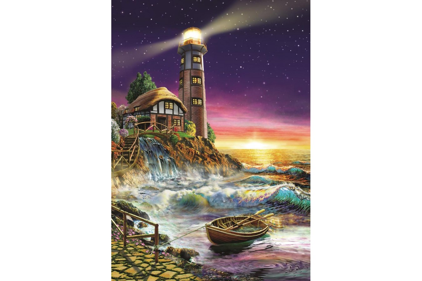 Puzzle Art Puzzle - The Lighthouse, 500 piese (Art-Puzzle-4210)