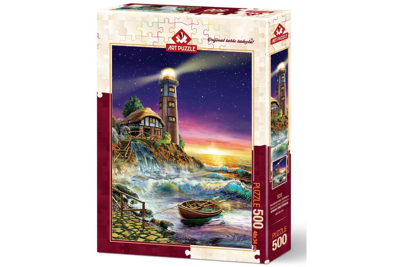 Puzzle Art Puzzle - The Lighthouse, 500 piese (Art-Puzzle-4210)