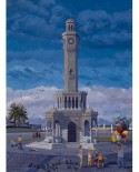 Puzzle Art Puzzle - Turcia - The Clock Tower, Izmir, 1000 piese (Art-Puzzle-81054)