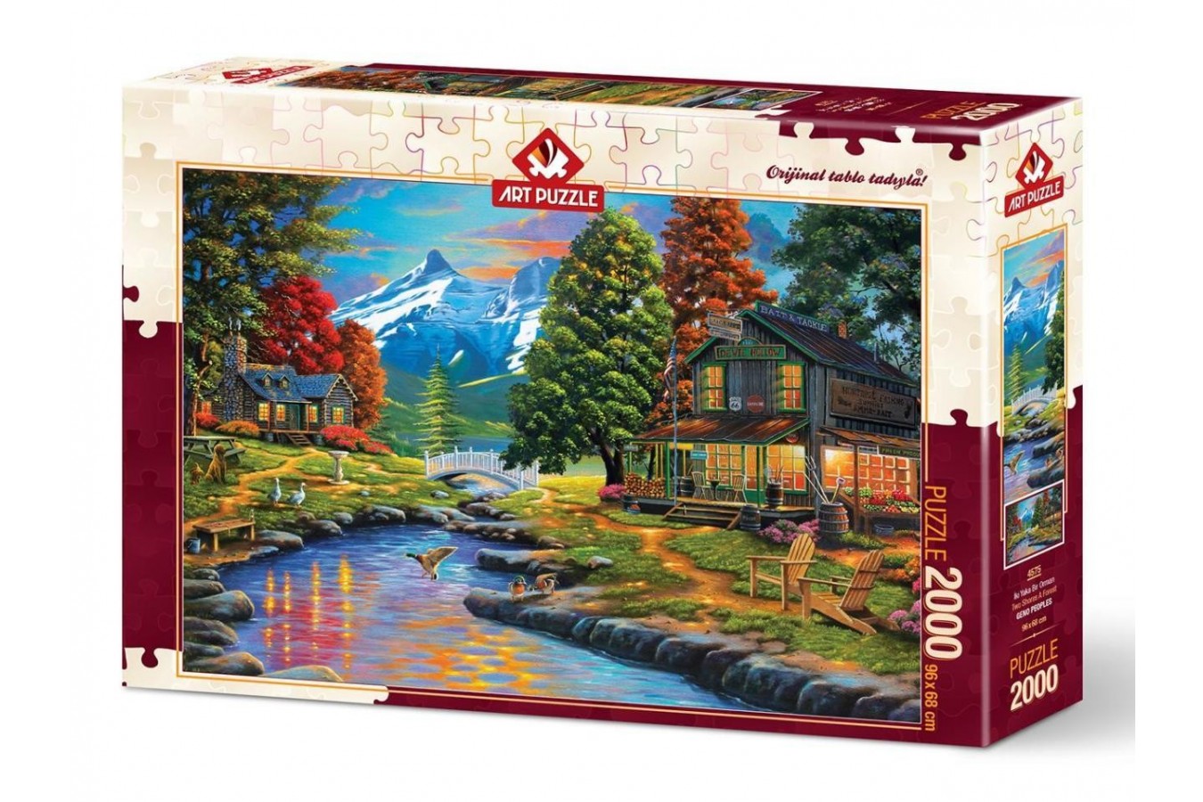 Puzzle Art Puzzle - Two Sides a Forest, 2000 piese (Art-Puzzle-4575)
