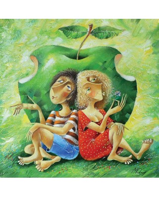 Puzzle Art Puzzle - Yury Matsik : The Forbidden Apple, 1000 piese (Art-Puzzle-4399)