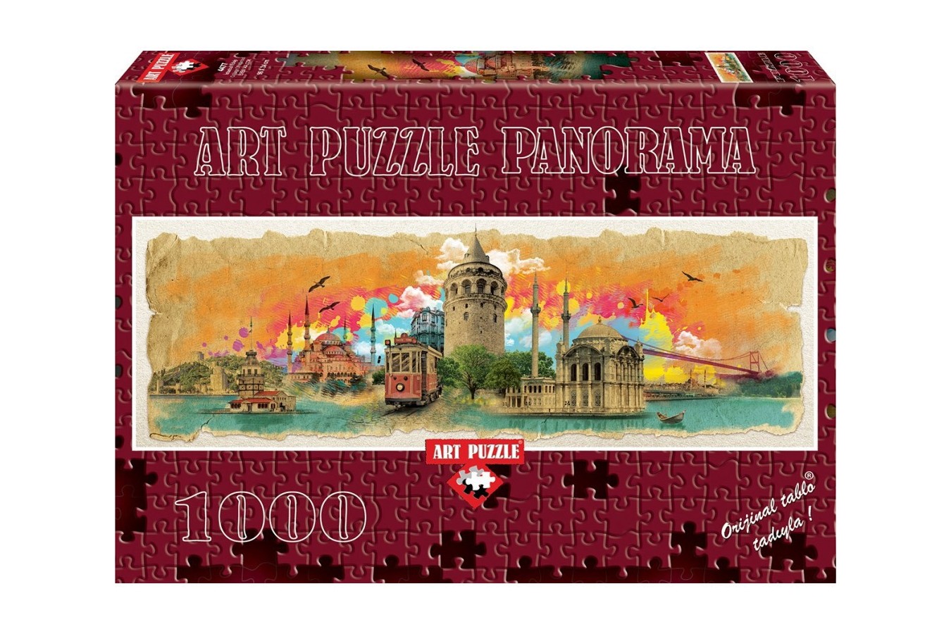 Puzzle panoramic Art Puzzle - Istanbul, 1000 piese (Art-Puzzle-4477)
