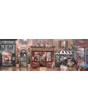 Puzzle panoramic Art Puzzle - James Lee : Cafe Walk I, 1000 piese (Art-Puzzle-4420)