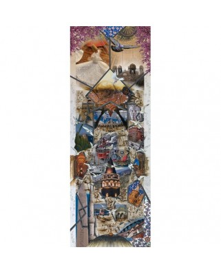 Puzzle panoramic Art Puzzle - Seval Minaz: An Istanbul Story, 1000 piese (Art-Puzzle-4433)