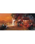 Puzzle panoramic Art Puzzle - Willem Haenraets: Dinner for Two, 1000 piese (Art-Puzzle-4316)
