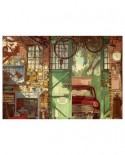 Puzzle Educa - Arly Jones: Old Garage, 1500 piese, include lipici (18005)