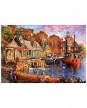 Puzzle Educa - Sunset In The Port, 5000 piese, include lipici (18015)